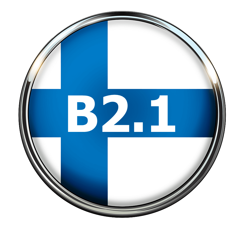 Иконка уровня финского языка В2.1