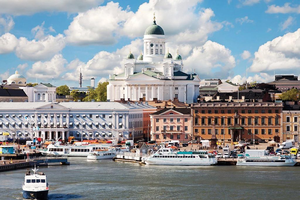столица Финляндии город Хельсинки