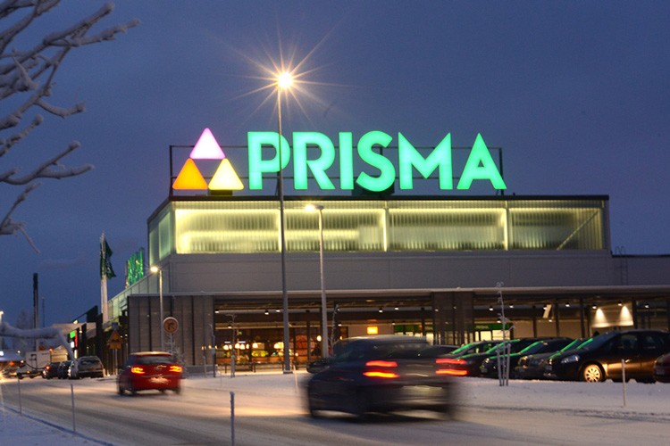 Prisma магазин в Финлнядии
