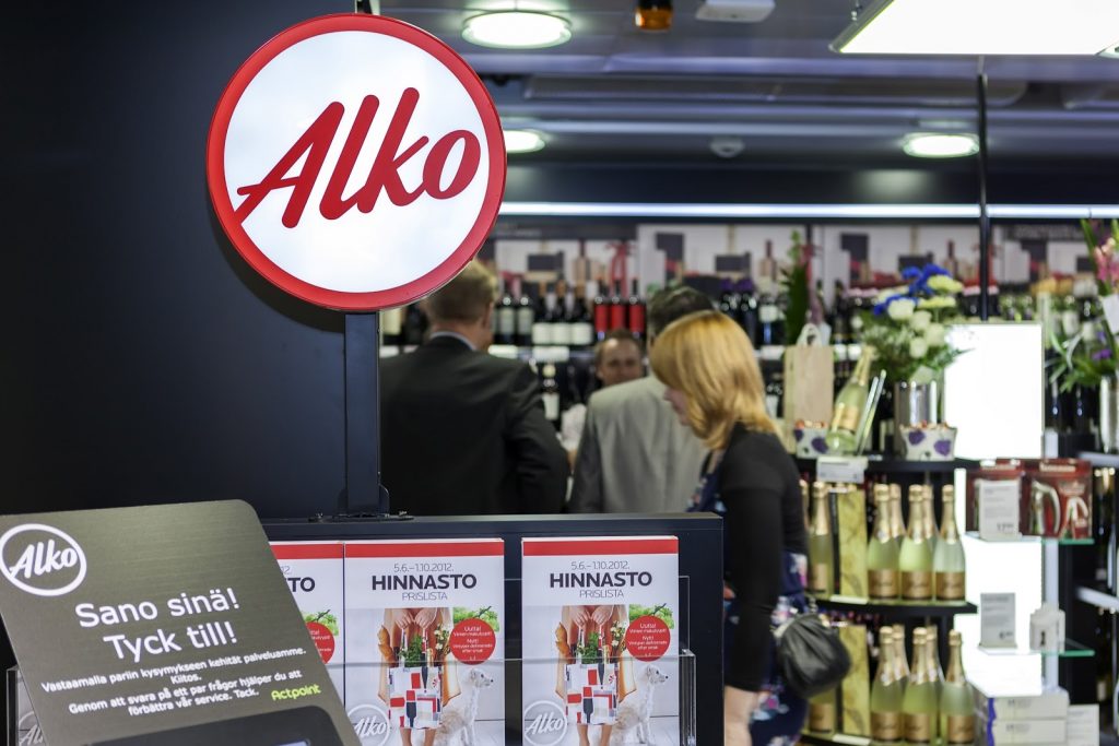 финский магазин Alko