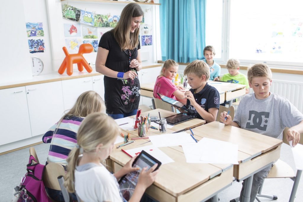 начальная школа в Финляндии