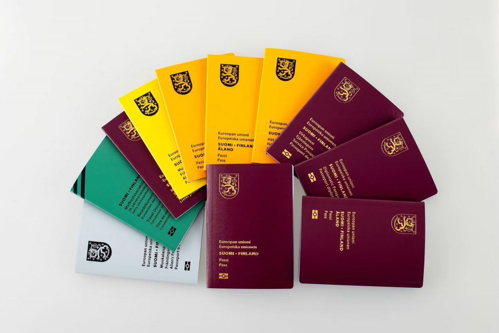 новый дизайн финского паспорта