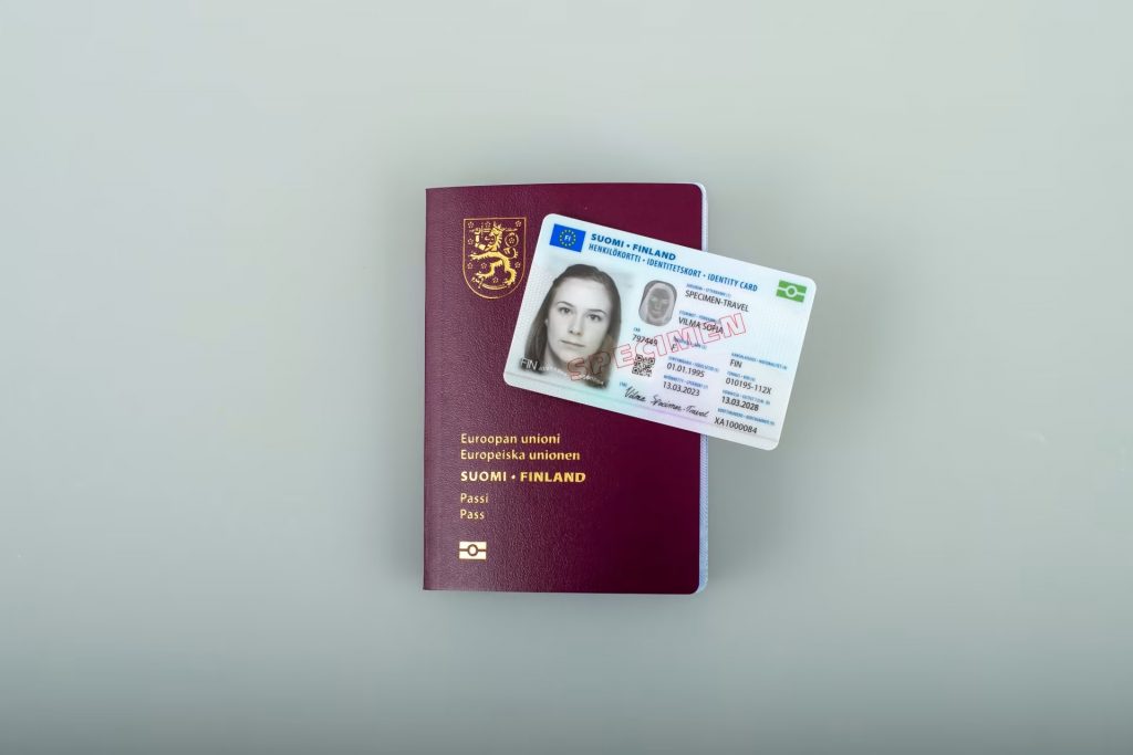 новый дизайн финского паспорта и айди карта